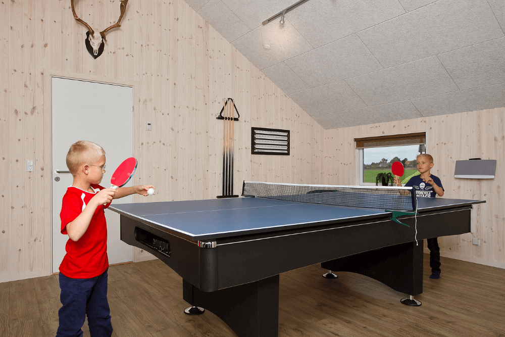 I tillegg til alle aktivitetsmulighetene i husets bassengavdeling, kan du også spille biljard, bordtennis og dart i luksushus nr. 327