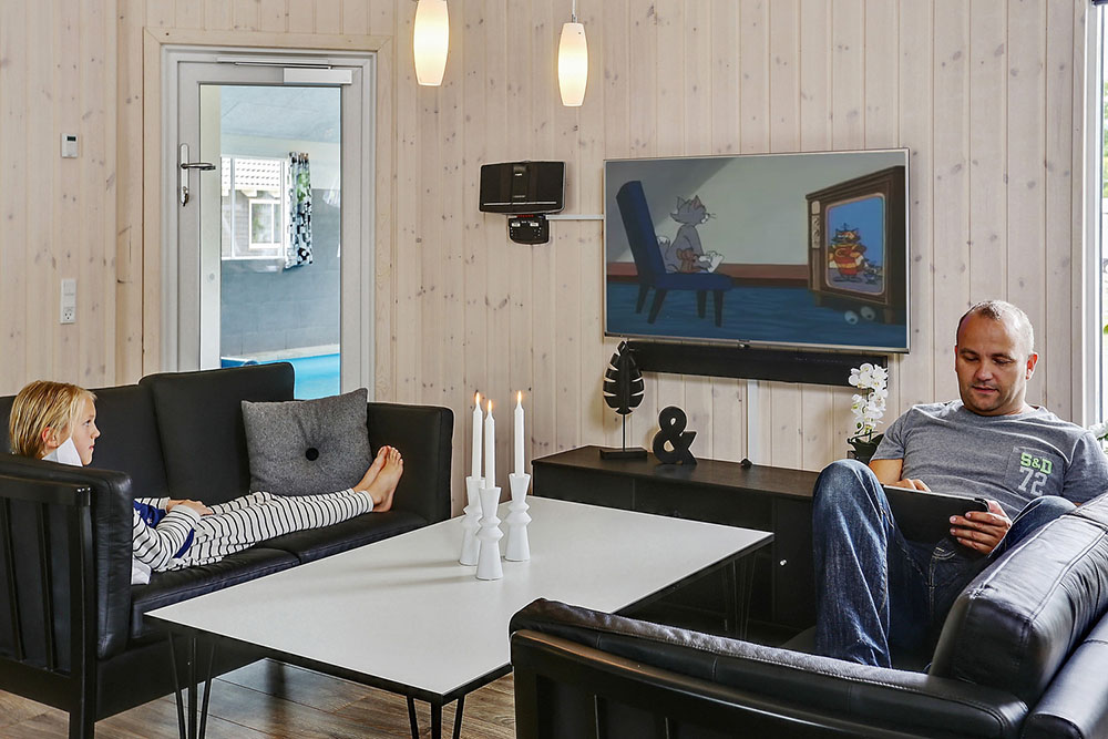 Oppholdsrom med plass til 22 i luksushus nr. 346.