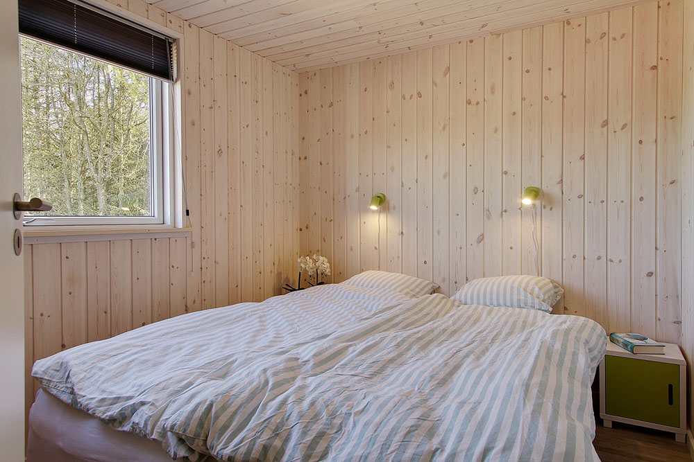 Et av de 7 soverommene i luksushus nr. 367 i Nordsjælland.