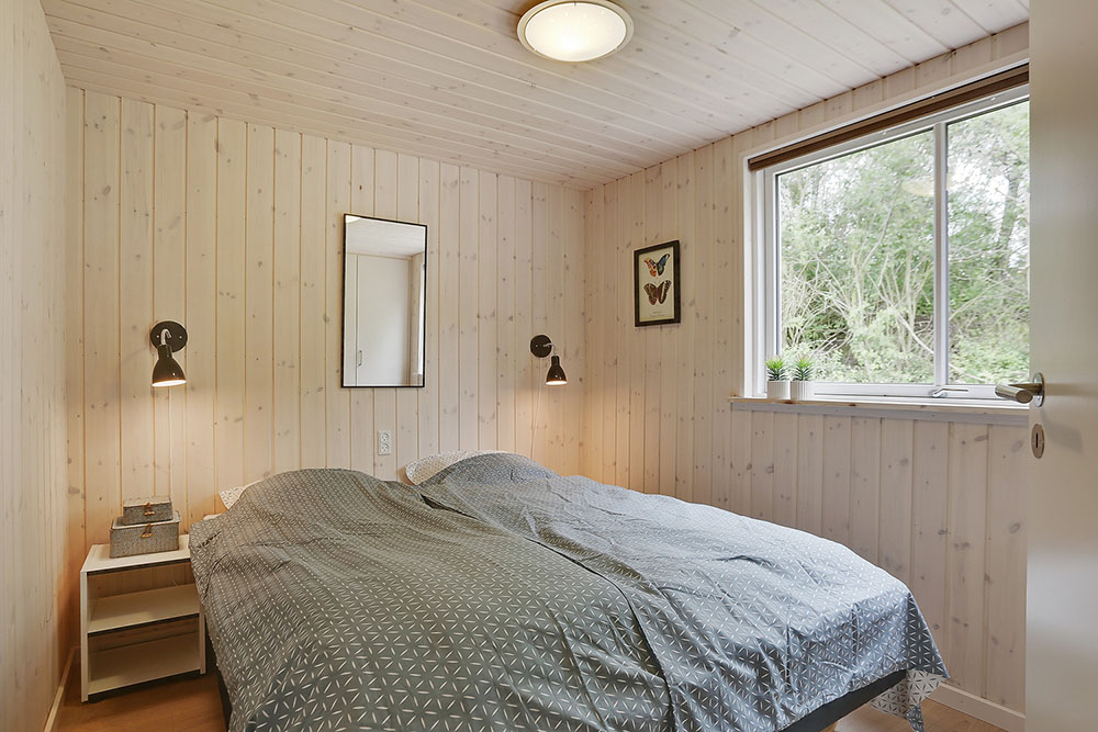 Et av de 7 soverommene i luksushus nr. 379 i Nordsjælland.