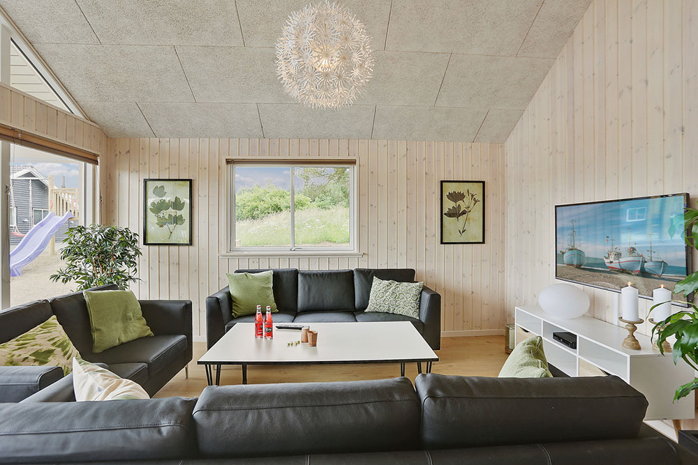 Luksushus nr. 379 har et flott oppholdsrom.