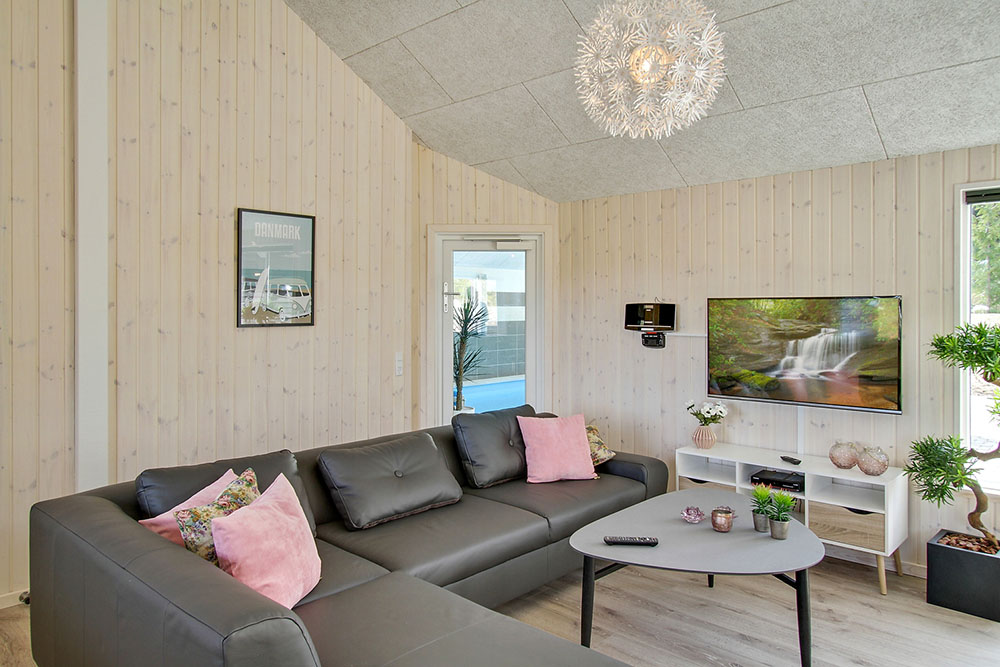 Oppholdsrom med plass til 20 i luksushus nr. 394.