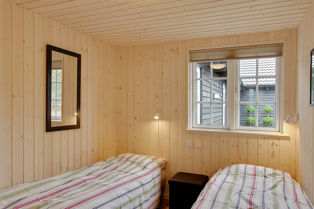 Et av de 10 soverommene i luksushus nr. 415 i Fyn og øyer.
