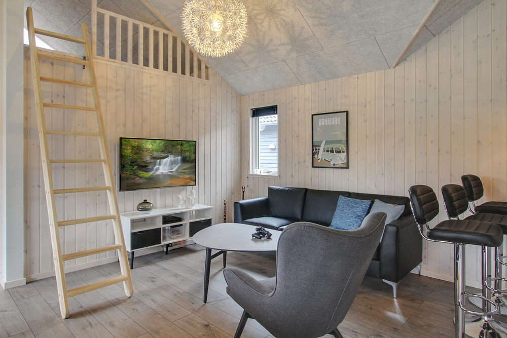 Konkurrer i feriehusets aktivitetsrom når dere besøker luksushus nr. 409 i Vestjylland.
