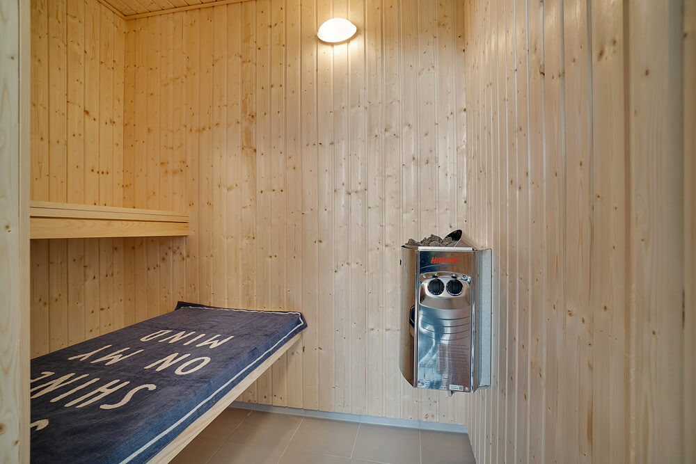 Nyt varmen i badstuen i luksushus nr. 426 til 16 personer