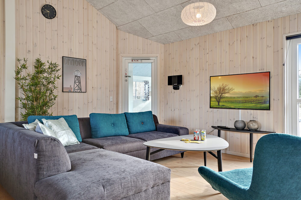 Luksushus nr. 439 har et flott oppholdsrom.