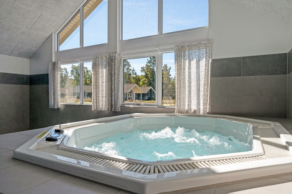 Nyt varmen i boblebadet i luksushus nr. 436 i Nordsjælland