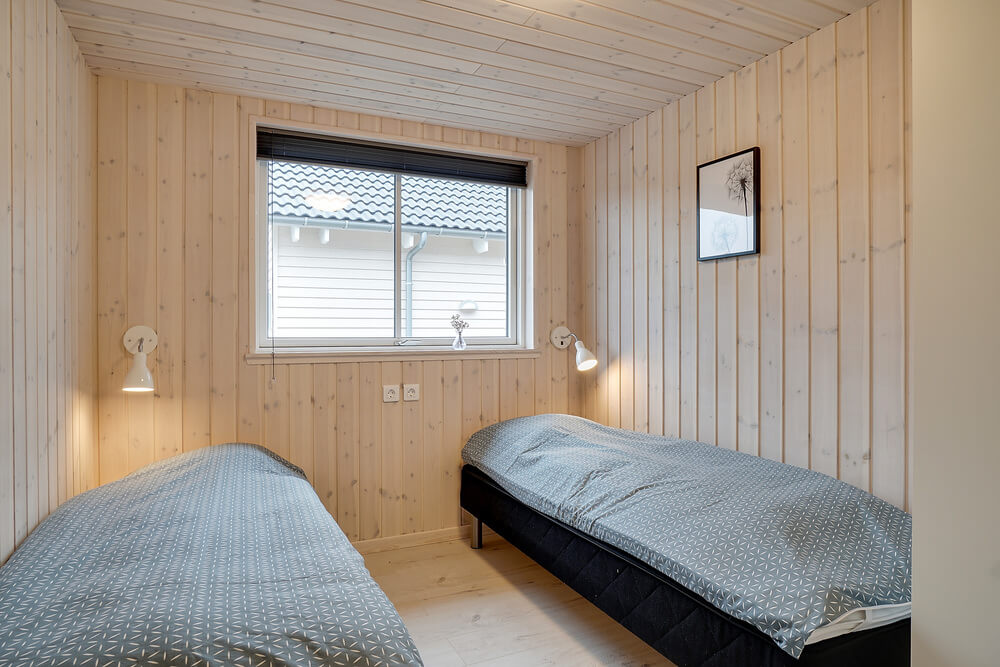 Et av de 7 soverommene i luksushus nr. 721 i Tyskland.