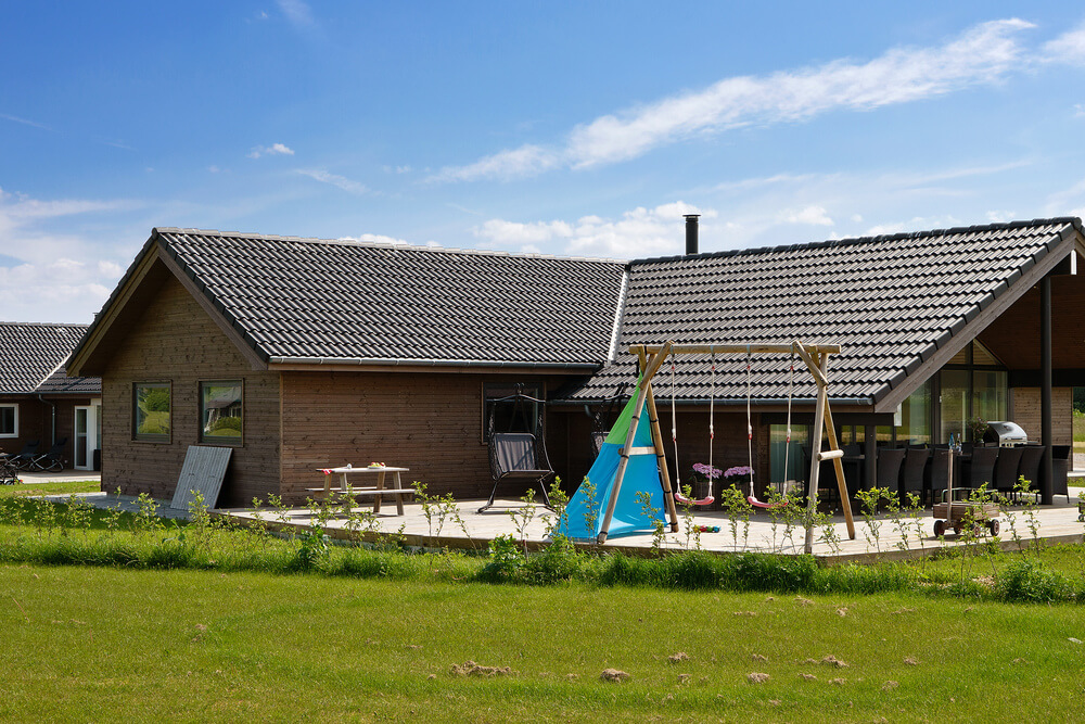Feriehus nr. 444 med boblebad, i Østjylland