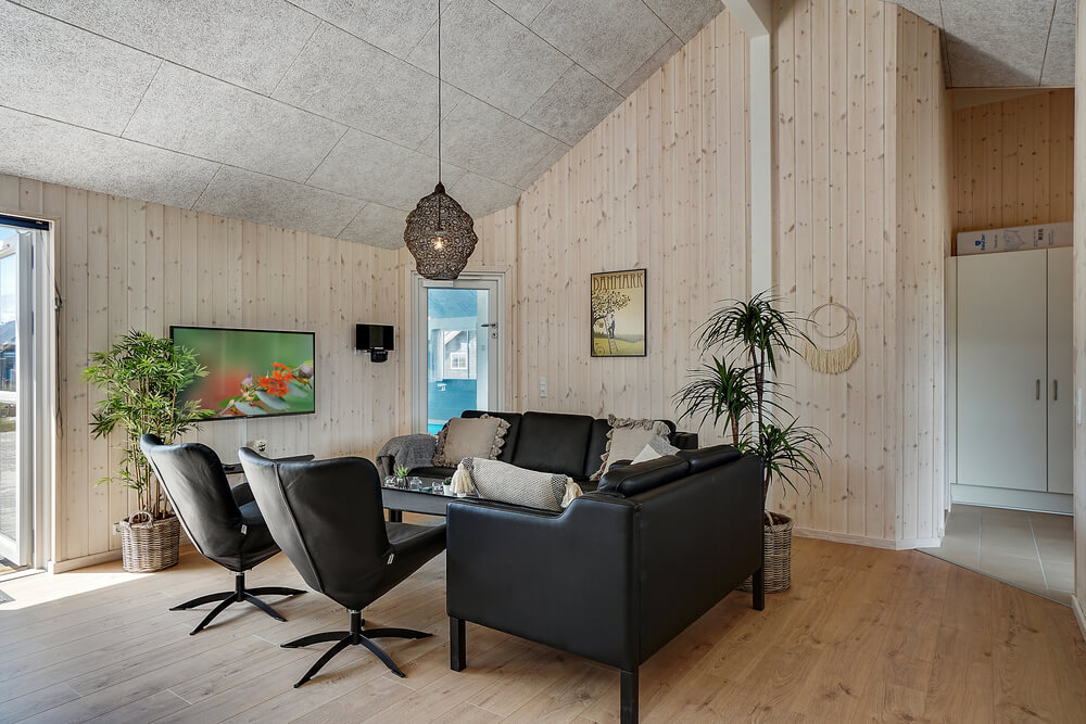 Oppholdsrom med plass til 24 i luksushus nr. 461.