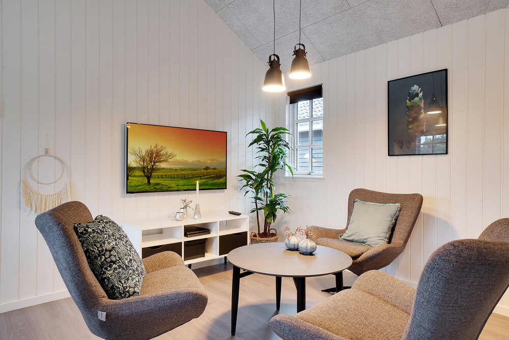 Konkurrer i feriehusets aktivitetsrom når dere besøker luksushus nr. 460 i Vestjylland.