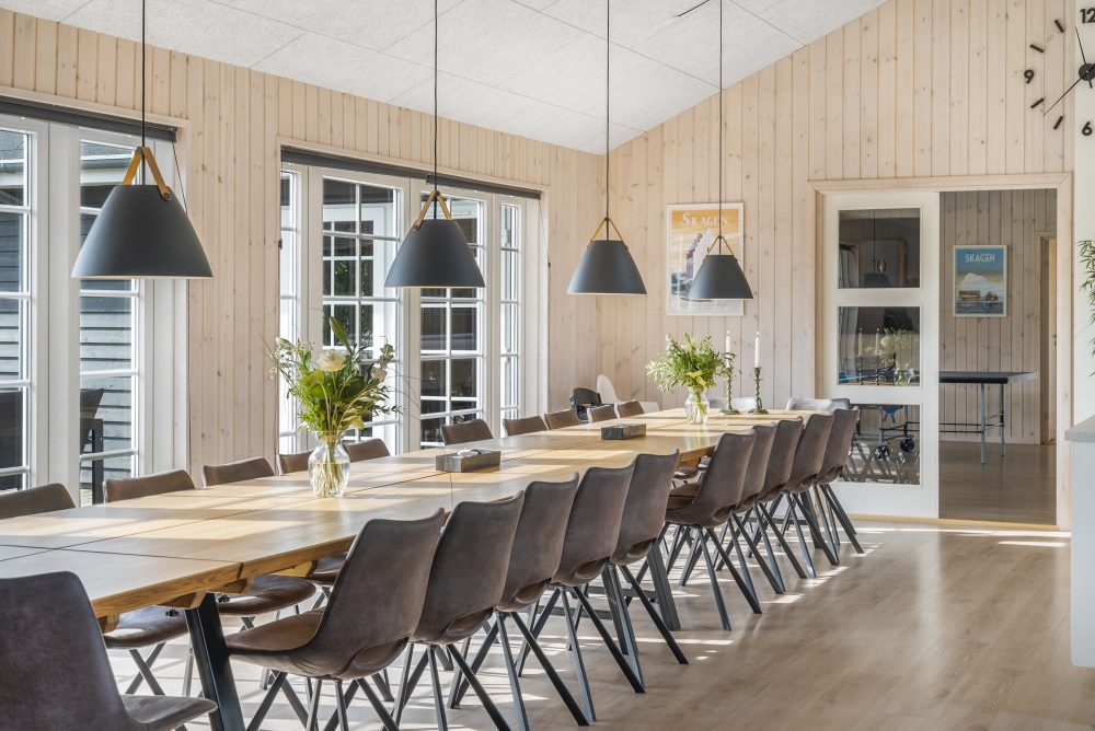 Luksushus nr. 500 har et flott oppholdsrom.