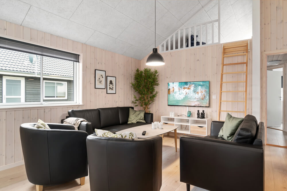 Aktivitetsrom i luksushus nr. 730 med 9 soverom og plass til 24 personer.