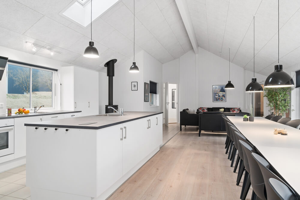 Luksushus nr. 728 har et flott oppholdsrom.