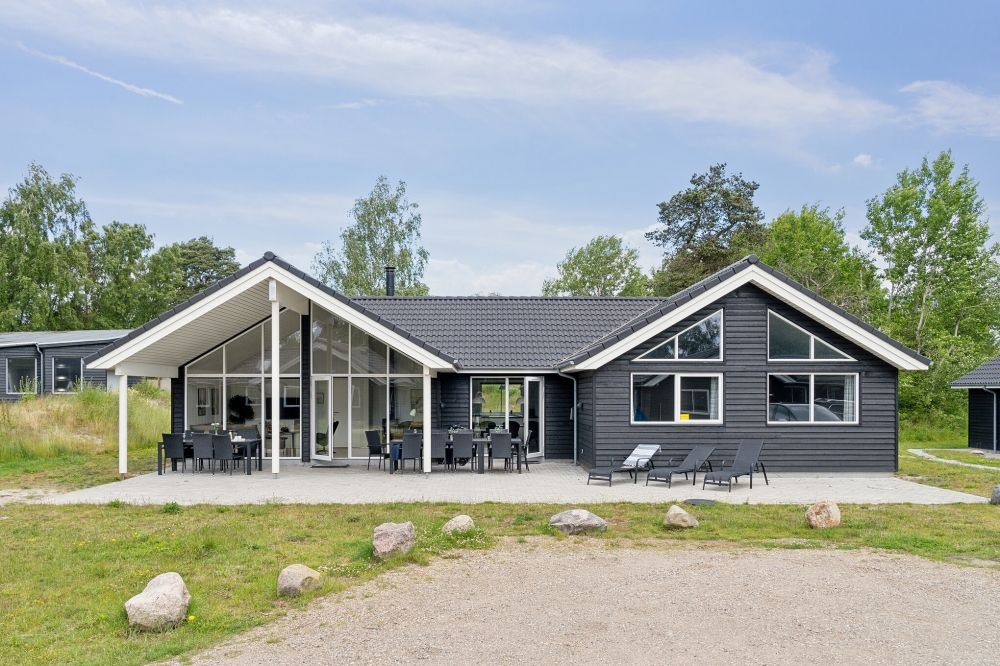Luksushus nr. 509 har en deilig terrasse med gode hagemøbler til 16 personer.