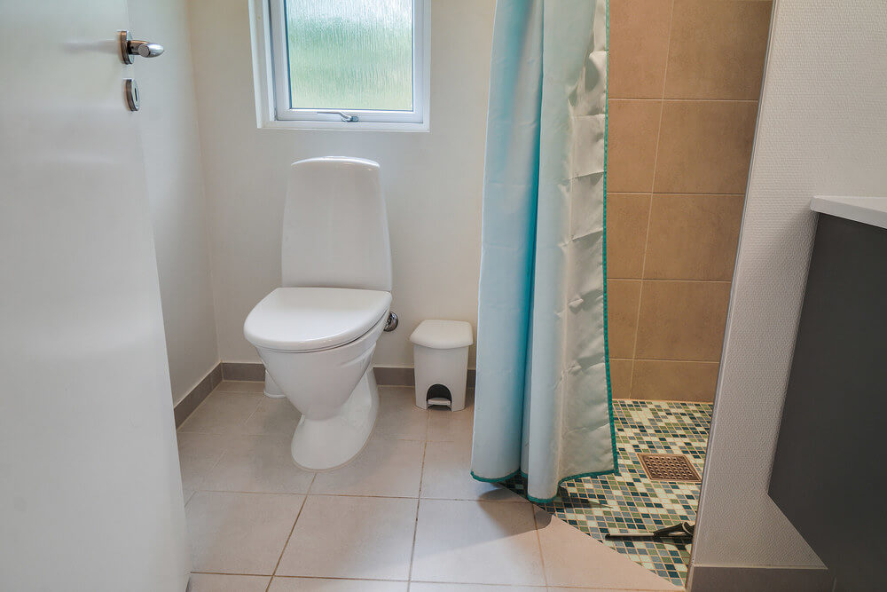 Et av badene i luksushus nr. 506