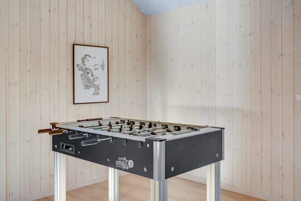 Aktivitetsrom i luksushus nr. 499 med 9 soverom og plass til 24 personer.