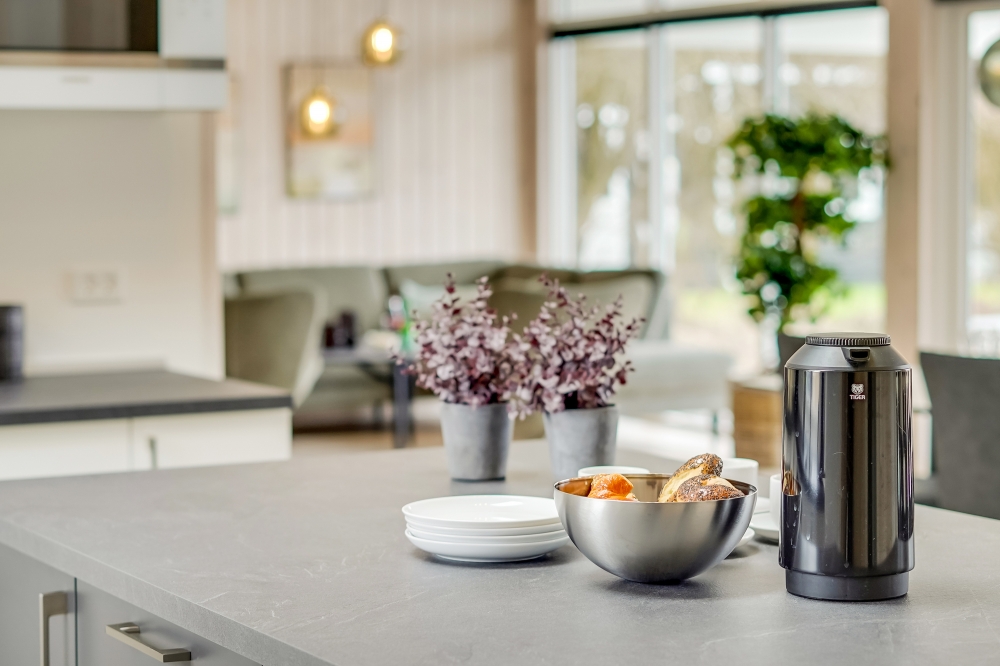 Oppholdsrom med plass til 16 i luksushus nr. 527.