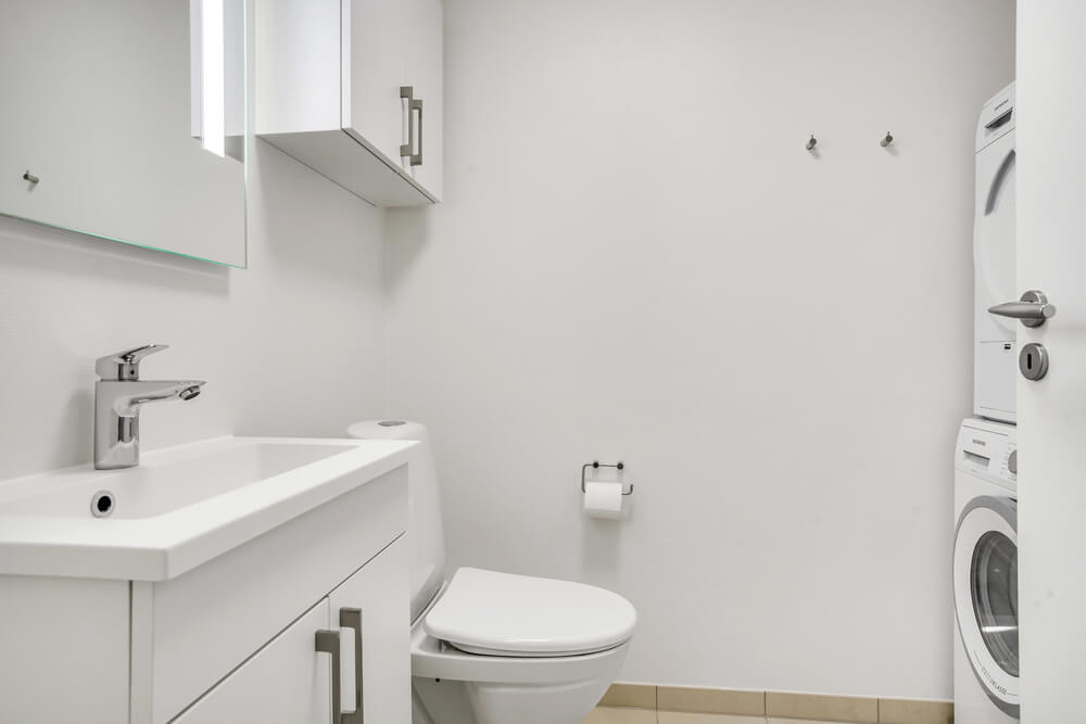 Et av badene i luksushus nr. 529