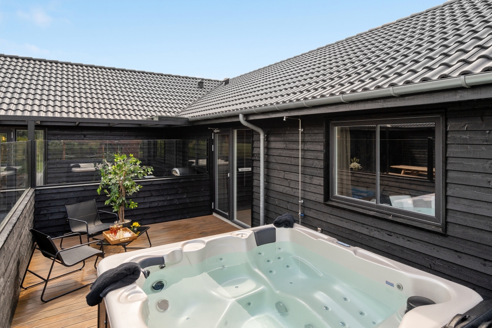 Luksushus nr. 546 har bl.a. et deilig boblebad