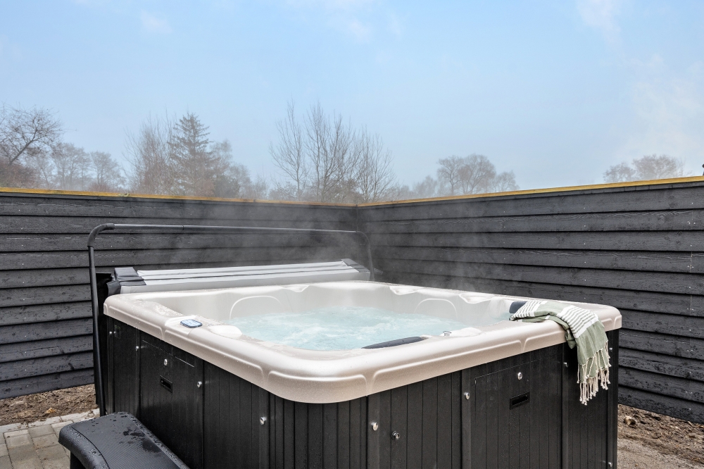 Nyt varmen i boblebadet i luksushus nr. 549 i Nordsjælland