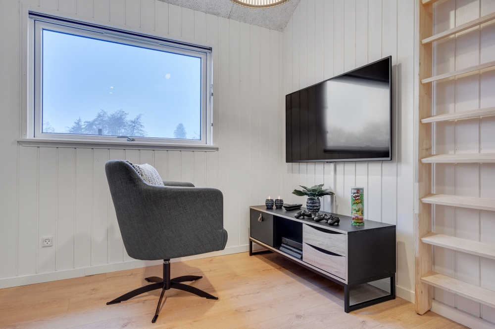 Aktivitetsrom i luksushus nr. 549 med 5 soverom og plass til 14 personer.