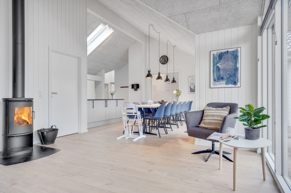 Luksushus nr. 549 har et flott oppholdsrom.