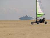 Den flotte stranden nær luksushus nr. 596 ved Sydjylland.
