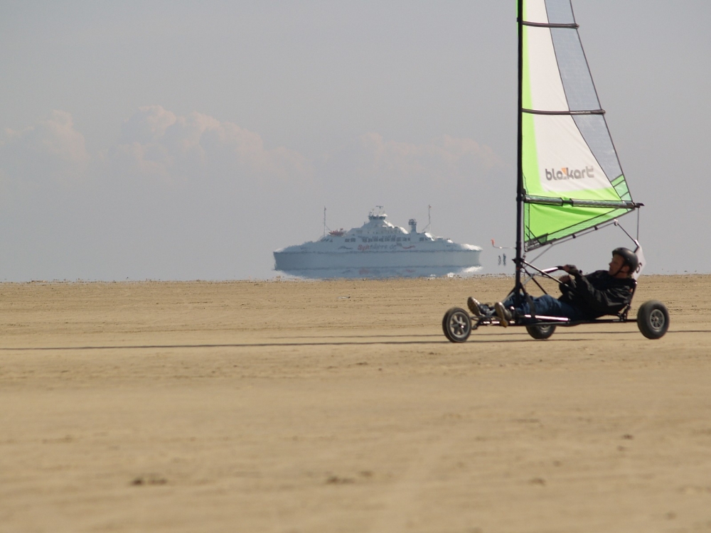 Den flotte stranden nær luksushus nr. 597 ved Sydjylland.