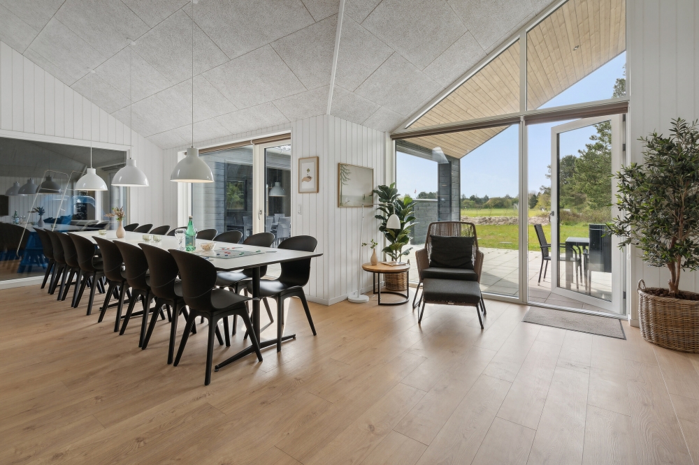 Luksushus nr. 595 har et flott oppholdsrom.