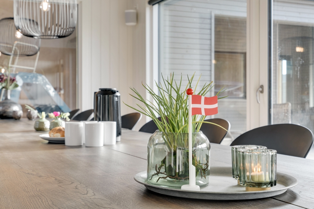 Luksushus nr. 621 har et flott oppholdsrom.