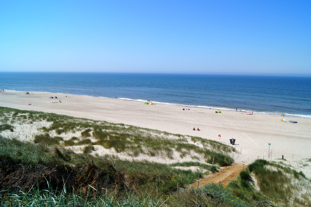 Stranden nær luksushus nr. 623.