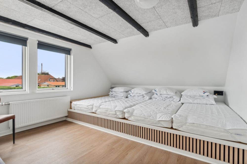 Soverom i luksushus nr. 645 i Limfjorden