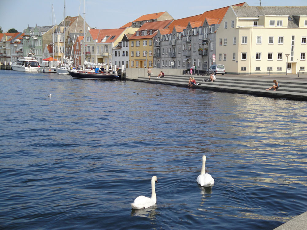 Området rundt Sydjylland, hvor luksushus nr. 241 ligger.