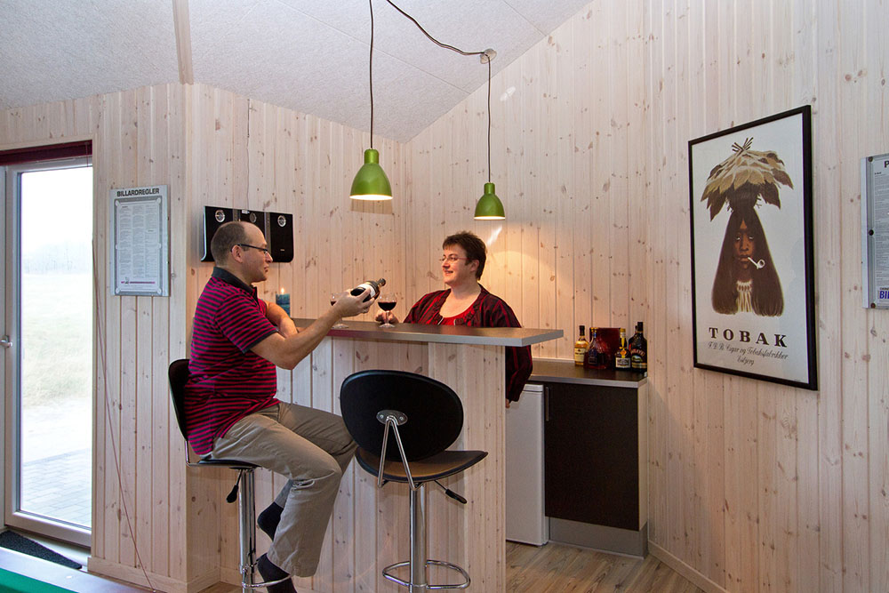 Feriehus nr. 283 har egen bar
