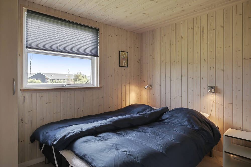 Et av de 9 soverommene i luksushus nr. 207 i Lolland/Falster/Møn.
