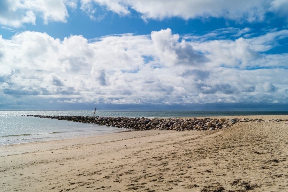 Stranden nær luksushus nr. 261.