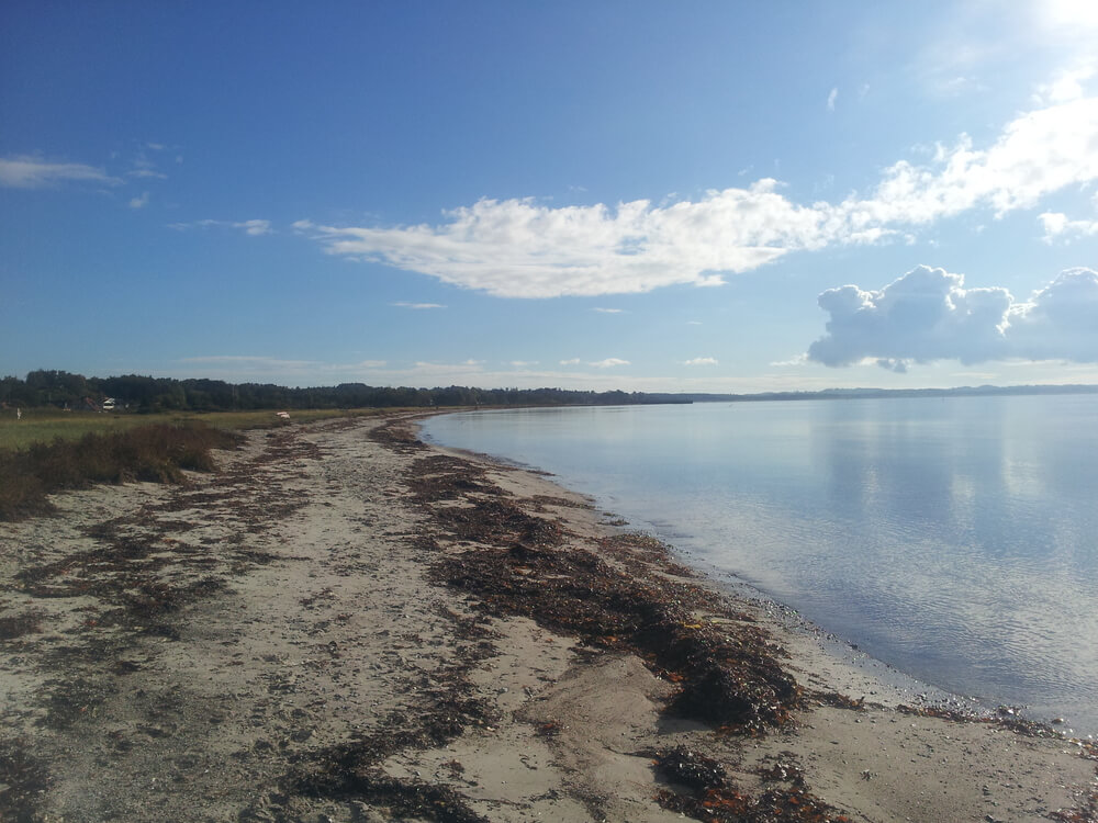 Stranden nær luksushus nr. 171.