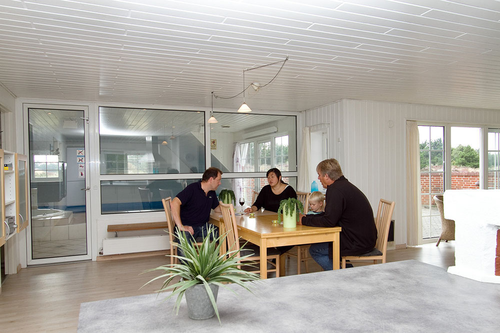 Luksushus nr. 179 har et flott oppholdsrom.