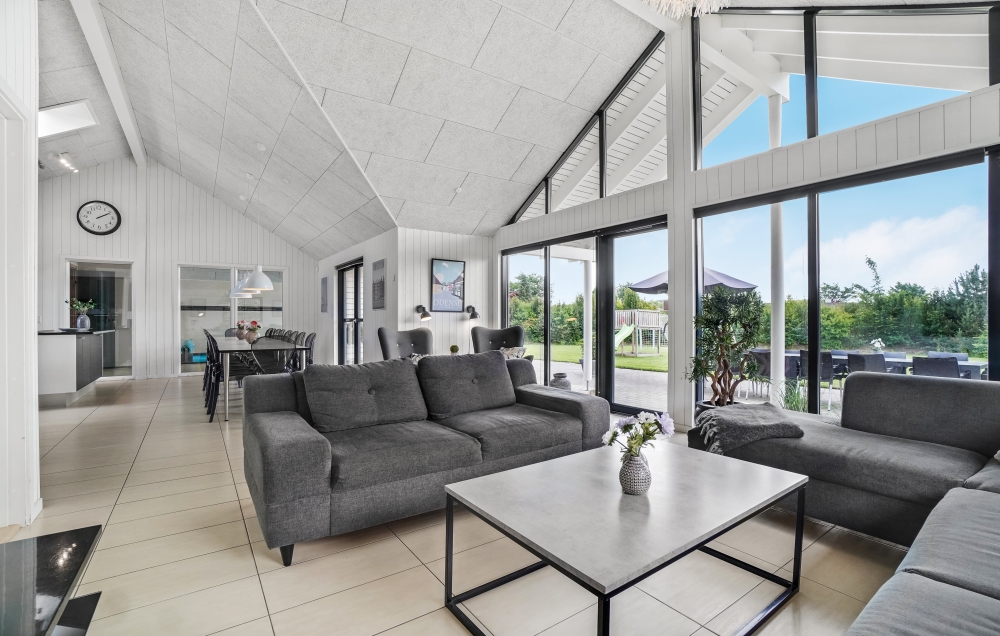 Sofakroken i luksushus nr. 276 i Nordsjælland.